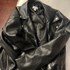 Top shop leather jacket